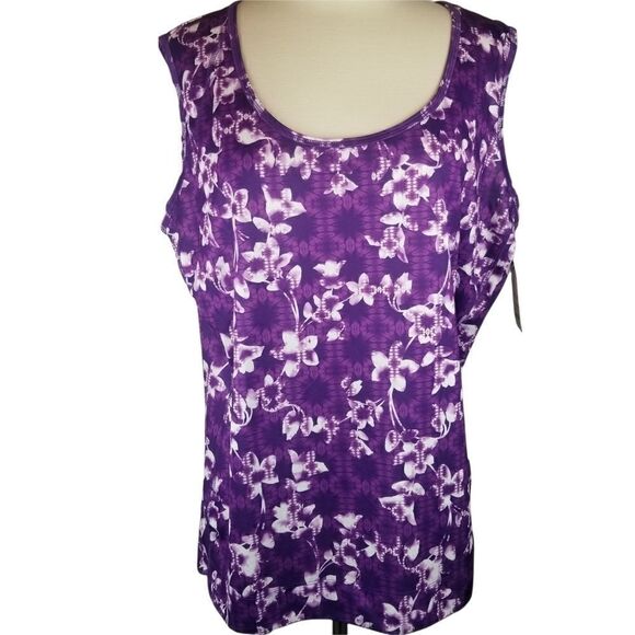 NWT. ST. JOHNS BAY SLEEVELESS TANK TOP. SIZE XL. - Picture 1 of 16